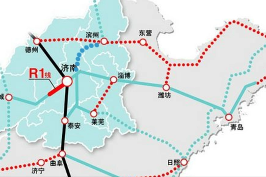 济南被高铁“砸中”，到滨州仅30分钟，全长150.678千米